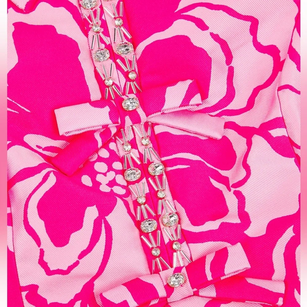 NWT Lilly Pulitzer Britnee Beaded Jacquard Shift Dress - Picture 10 of 10